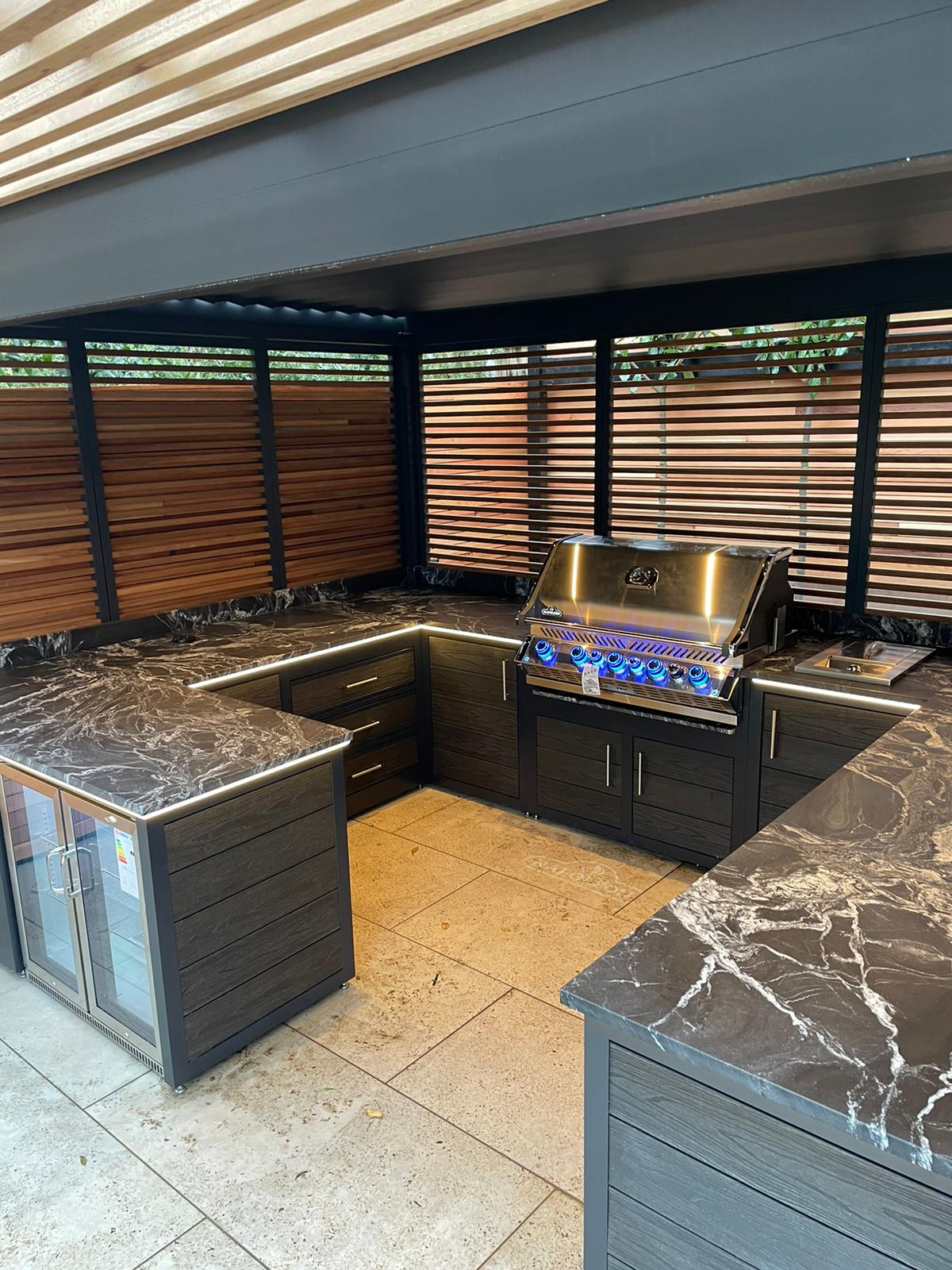 Prefabricated outdoor kitchen hotsell